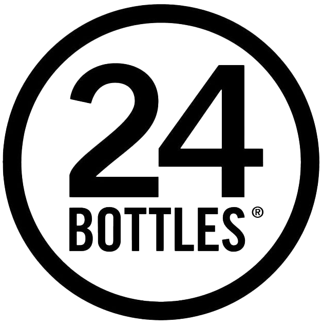 24 Bottles Logo Nero